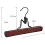 KYCPTNFJ 5 PCS Trouser Skirts Wardrobe Clothes Hanger Type Home Space Saving Storage Solid Wood Hanging Closet Drying Rack KYCPTNFJ 5 PCS Trouser Skirts Wardrobe Clothes Hanger Type Home Space Saving Storage Solid Wood Hanging Closet Drying Rack