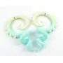 Glow Menhera Fairy Kei Yami Kawaii Sweet Lolita Tentacle Earrings Pastel Creepy Jewelry Harajuku Fake Faux Gauge Plug Goth Ear Hangers Kpop Anime Decora Octopus Tunnels Stretchers Tapers Piercings