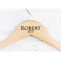 7 Personalized, Engraved Wedding Dress Hangers by Left Coast Original