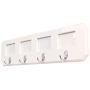 XFY YXF-Wooden Coat Rack Simple and Modern Hanging Aluminum Alloy Coat Rack Wall Hanging Hanger Hook White Creative Clothes Rack YXF-@@