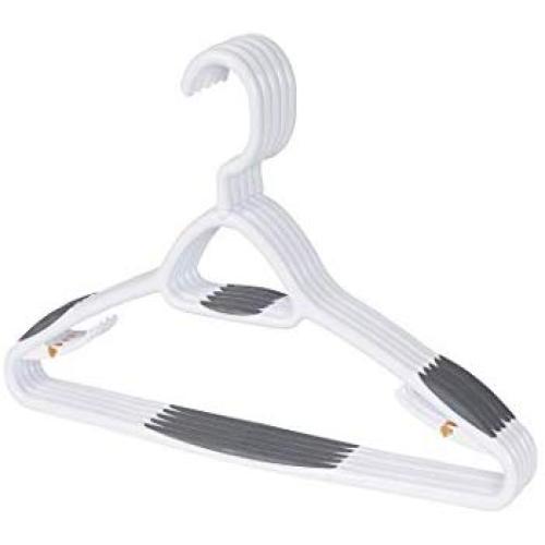 neatfreak 06000X05 75787B-012 Clothes Hanger, White/Grey