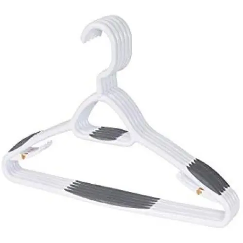 neatfreak 06000X05 75787B-012 Clothes Hanger, White/Grey
