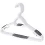 neatfreak 06000X05 75787B-012 Clothes Hanger, White/Grey