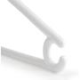 HANGERWORLD 10 Black 16inch Plastic All Purpose Coat Clothes Garment Bar Hanger Swivel Hook