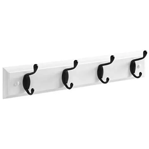 MoMA Mounted Coat Hanger - Wall-Mounted Coat Rack - Clothes Rack with Hook Frame - Wall Rack with Hooks - Wall-Hanging Organizer for Wood Wall - Wall Mounted Clothes Storage Rack&Hook - 16.5"x3"x3" MoMA Mounted Coat Hanger - Wall-Mounted Coat Rack - Clothes Rack with Hook Frame - Wall Rack with Hooks - Wall-Hanging Organizer for Wood Wall - Wall Mounted Clothes Storage Rack&Hook - 16.5"x3"x3"