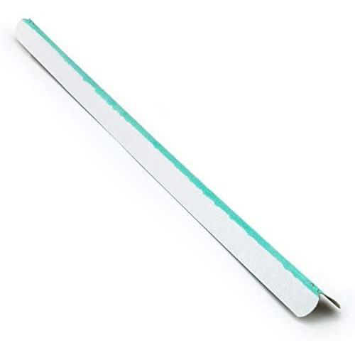 HANGERWORLD 100 Trouser Support Guards 17inch Metal Coat Clothes Garment Hangers Non-Slip Strip Travel Storage