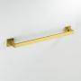 Marmolux Acc Towel Bar for Bathroom Stainless Steel Kitchen Single Towel Rack Bathroom Hardware Accessories Towel Holder Wall Mount Rustproof Towel Hanger Modern Square 24-Inch Towel Rod Brushed Gold