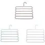 5pcs Random Color 5 Layers Hangers Multifunctional Clothes Hangers Pants Storage Hangers Cloth Rack Multilayer Storage Cloth Hanger 5pcs Random Color 5 Layers Hangers Multifunctional Clothes Hangers Pants Storage Hangers Cloth Rack Multilayer Storage Cloth Hanger