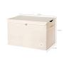 3 Sprouts Kids Toy Chest - Storage Trunk for Boys and Girls Room, Elephant