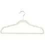 Home-it 319 Premium Velvet Heavy duty-50 Pack Non Slip Ivory Suit Clothes Hanger Hook Swivel 360-Ultra Thin Home-it 319 Premium Velvet Heavy duty-50 Pack Non Slip Ivory Suit Clothes Hanger Hook Swivel 360-Ultra Thin