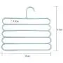 10pcs Random Color Pants Hangers Holders Multifunction Trousers Hanger Storage Rack Clothes Hanger Tie Scarfs Belt Towel Non-Slip Magic Hanger 10pcs Random Color Pants Hangers Holders Multifunction Trousers Hanger Storage Rack Clothes Hanger Tie Scarfs Belt Towel Non-Slip Magic Hanger