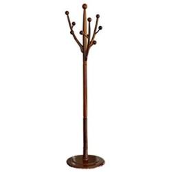 QL QianLiJiaJi- Hanger Floor Solid Wood Coat Rack Creative Modern Floor Bedroom Hanger Clothes Rack Large Simple (45 45 177cm) Modern Coat Rack
