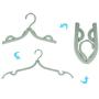 LHIABNN 10 PCS Travel Cloth Hanger,Retractable Plastic Clothing Hangers,Portable Folding Hangers for Home/Travel LHIABNN 10 PCS Travel Cloth Hanger,Retractable Plastic Clothing Hangers,Portable Folding Hangers for Home/Travel