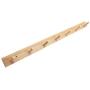 LAXF-Wall Coat Racks with Hooks/Hangers Coat Rack Bamboo Clothes Hook Dorm Room Bedroom on The Wall Wall-Mounted Hook Hanger Multifunction Straight Edge Bamboo Color (Size : 86.8cm) LAXF-Wall Coat Racks with Hooks/Hangers Coat Rack Bamboo Clothes Hook Dorm Room Bedroom on The Wall Wall-Mounted Hook Hanger Multifunction Straight Edge Bamboo Color (Size : 86.8cm)