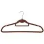 IRIS Non-Slip Clothes Hanger, Brown, Set of 10 IRIS Non-Slip Clothes Hanger, Brown, Set of 10