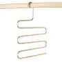 KIPB Closet Stainless Steel Practical Home Organizer Multi Layer Multifunctional Space Saving Storage S Shape Pants Hanger Clothes KIPB Closet Stainless Steel Practical Home Organizer Multi Layer Multifunctional Space Saving Storage S Shape Pants Hanger Clothes