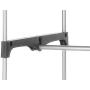 Whitmor Double Rod Freestanding Closet Heavy Duty Storage Organizer Whitmor Double Rod Freestanding Closet Heavy Duty Storage Organizer