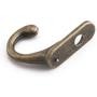 Fenfangxilas Hook, 10Pcs Antique Brass Strong Adhesive Wall Hook Clothes Coat Hanger Home Decor - 10pcs