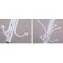 ZHHL Coat Rack， Simple Modern Living Room Wrought Iron Coat Rack Freestanding Clothes Modern Hanger Creative Bedroom Hanger (Color : Pink)