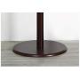 GGYDD Wooden Free Standing Coat Rack, Entryway Hall Tree Coat Hanger with Solid Round Base for Hat,Clothes,Purse,Scarves,Umbrella-Brown 40x170cm(16x67inch)