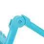 Yosooo Clothes Hanger, Laundry Drying Rack Clothes Dryer Rack, Household 32 Clips Folding Clothes Hanger Dryer Socks Underwear Drying Rack(Blue)