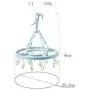 Plastic Multifunctional Hanger 18 Clip Drying Rack Drying Rack Socks Clip Hanger Socks Clip Clothes Clip 10Pack
