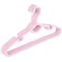 SAASNY Premium Quality Plastic Hangers,The Hanger Store 25 Pink Non-Slip Plastic Hangers Space Saving Coat Clothes Hangers with Trouser Bar for Dress,Jacket,Heavy Clothes Hangers SAASNY Premium Quality Plastic Hangers,The Hanger Store 25 Pink Non-Slip Plastic Hangers Space Saving Coat Clothes Hangers with Trouser Bar for Dress,Jacket,Heavy Clothes Hangers
