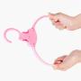 DreamJ 5PCS Folding Clothes Hangers, Travel Hangers Portable Collapsible Clothes Hangers Non-Slip Collapsible Hanger for Travelling