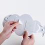 Colorido Creative Cloud Moon Star Shape Wall Mount Hook Space Saving Clothes Hanger Door Back Holder Rack Hanger