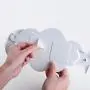 Colorido Creative Cloud Moon Star Shape Wall Mount Hook Space Saving Clothes Hanger Door Back Holder Rack Hanger