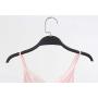 10 Pcs/lot Space Saving Thin Matte Black Plastic Clothes Hanger for Shirts Dress and Sun-top