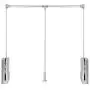GOTOTOP Wardrobe Hanger, Aluminum Closet Storage Organizer Clothes Hanger Adjustable Pull-Down Closet Rod Wardrobe Lift Organizer (600-830mm) GOTOTOP Wardrobe Hanger, Aluminum Closet Storage Organizer Clothes Hanger Adjustable Pull-Down Closet Rod Wardrobe Lift Organizer (600-830mm)