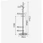 TD Simple Modern Solid Wood Coat Rack Clothes Rail Corner Hanger Landing Hangers Bedroom Creativity Bag Rack (Color : White) TD Simple Modern Solid Wood Coat Rack Clothes Rail Corner Hanger Landing Hangers Bedroom Creativity Bag Rack (Color : White)