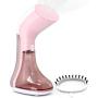 Mini Handheld Steamer for Clothes Garment, Portable Travel Garment Steamer, Powerful Iron Wrinkles Remover for Travel/Home, Compact Iron Steamer for Clothing, Any Fabrics, IDEER (Pink)
