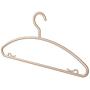 SAASNY Standard Coat Plastic Hangers Non-Slip Plastic Hangers -5 Pack- Heavy Duty Plastic Suit Hangers Plastic Space Saving Non Slip Clothes Hangers,Dark Gray,for Drying and Storage