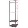 Shotbow Multifunctional Coat Rack Floor Indoor Clothes Rack Fashion Creative Hanger for Jacket Sweater Clothes Scarf Hat Bag, Home Furnishing Coat Rack Hanger Organizer Rack, Easy Assembly (Wine) Shotbow Multifunctional Coat Rack Floor Indoor Clothes Rack Fashion Creative Hanger for Jacket Sweater Clothes Scarf Hat Bag, Home Furnishing Coat Rack Hanger Organizer Rack, Easy Assembly (Wine)