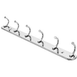 Atkobac Stainless Steel Wall Hook Rack Wall Mount Hanger Hanging Rack for Keys Keychains Bag Hat Clothes Towel Coat for Kitchen Home Living Room Door