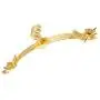 Cabilock Clothes Hanger 10PCS Anti-Slip Clothes Hangers Thickened Undewear Hanger Clip Hangers for Home Shop (Gold Smooth)