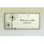 Race Medal Holder/Running Medal Hanger MAKE YOUR WISHES COME TRUE- Wood Wall Mounted Medal Organizer. CUSTOMIZATION Available