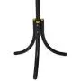 Pentaero 45x45x178cm Coat Rack, European Style Fashion Hanger, Bedroom Home Floor Creative Clothes Rack, Coat Rack Purse Rack Hall Tree with 14 Rotating Plastic Hooks Entryway Hat Rack (Black)