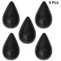 Vosarea Wall Hanging Hooks Wooden Water Drop Shaped Coat Hat Clothes Heavy Duty Hanger Raindrop Hooks