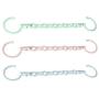 Windproof 5Hole Magic Coat Clothes Hanger 10pcs Random Color Multifunction Holder Clothes Hanging Organizer Folding Rotating Coat Storage Rack
