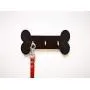 Pet leash organizer for wall, Wooden pet collar organizer, Wooden leash hanger for wall, Leash hook from wood, Wooden home decor.