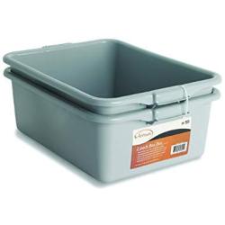 NUCU Artisan Utility Bus Boxes and Storage Bin with Handles, 2-Pack
