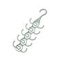 Grey990 5 Layers Multifunctional Hanger Wardrobe Scarf Necktie Belt Clothes Storage Rack Green