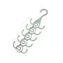 Grey990 5 Layers Multifunctional Hanger Wardrobe Scarf Necktie Belt Clothes Storage Rack Green