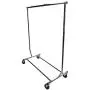 Single Bar Adjustable Clothes Rack Garmen Display Clothes Hanger Retail Rolling Single Bar Adjustable Clothes Rack Garmen Display Clothes Hanger Retail Rolling