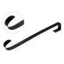 Geestock Wreath Hanger Over The Door, Paint Metal Black 15" Wreath Hook for Christmas Festival Wreath, Coats, Towel (1) Geestock Wreath Hanger Over The Door, Paint Metal Black 15" Wreath Hook for Christmas Festival Wreath, Coats, Towel (1)