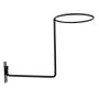 kesoto Motorcycle Accessories Helmet Holder Jacket Hook, Multifunctional Wall Mounted Cloth Display Rack Hanger, Black