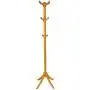 Mostbest Hall Tree Coat Hat Rack 12 Hooks Treeshaped Hanger Bamboo Coat Rack, Hallway/Entryway Coat Hanger Stand for Clothes, Suits, Accessories